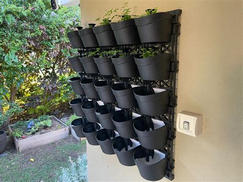 Maze Vertical Garden Wall Planter Kit 25 Pots 78cm X 80cm