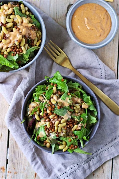 25 Delicious Vegan Salads That Will Fill You Up Thefab20s High Protein Salads High Protein