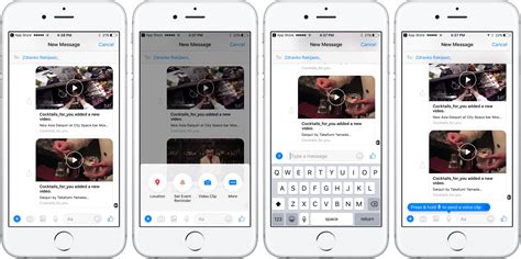 How to start a new conversation on facebook messenger. Facebook Messenger testing iOS 10 Messages-like chat ...