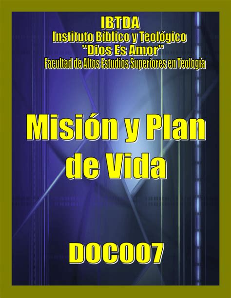 Doc007 Misión Y Plan De Vidapdf