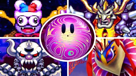All Kirby Final Bosses
