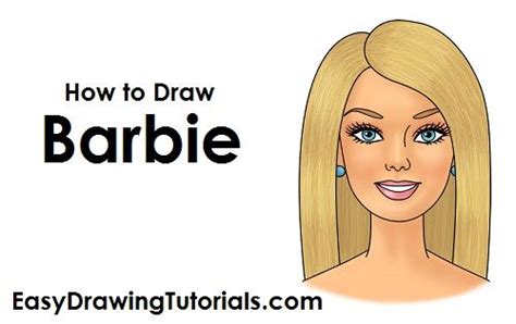 How To Draw Barbie Barbie Step By Step Sketches Drawings