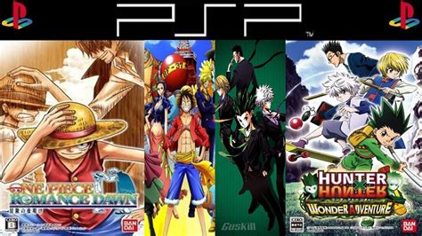 All One Piece And Hunter X Hunter Games On Psp Youtube