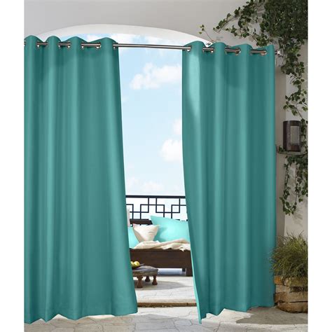 Commonwealth Outdoor Decor Gazebo Grommet Curtain Panel