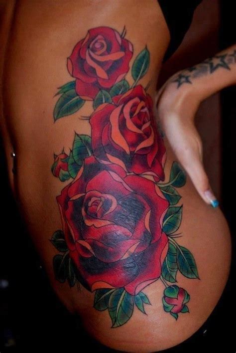Rose Side Tattoo Love Tattoos Pinterest Beautiful Tattoos
