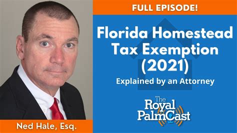 Florida Homestead Exemption 2021 Ned Hale Esq Youtube