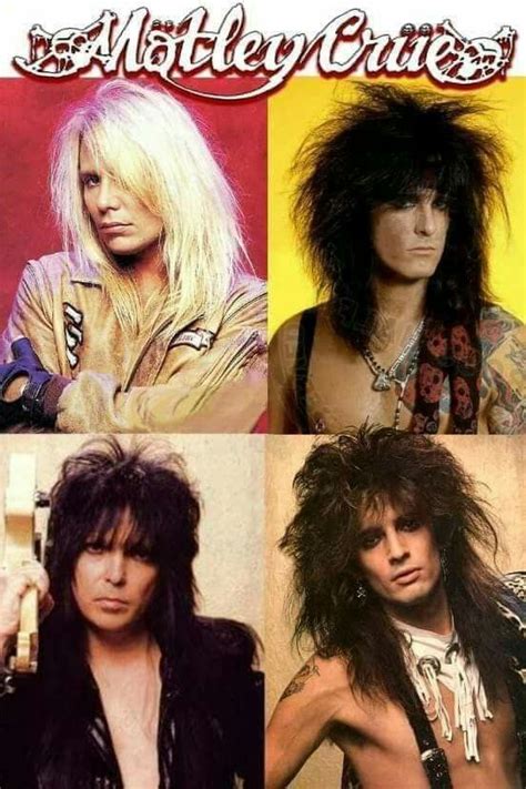Pin By Tom Muraoka On The 1 And Onlyawesome Mötley Crüe 80s Hair