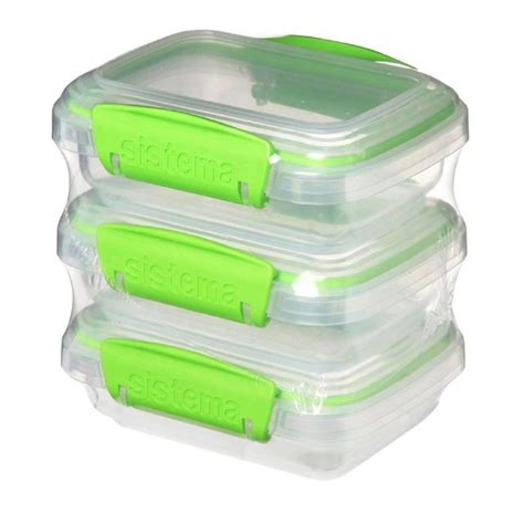 Sistema Fresh Food Container 200ml Green Morrisons