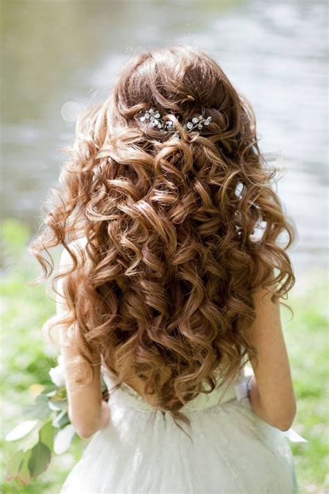 22 Half Up Straight Hairstyles For Weddings Hairstyle Catalog