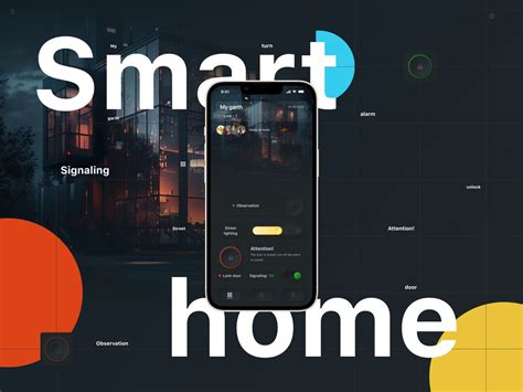 Smart Home App Dark Theme By Vlad Maslofff On Dribbble