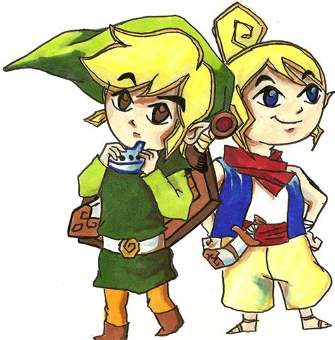 Link And Tetra By Moonbeams And Crows On Deviantart