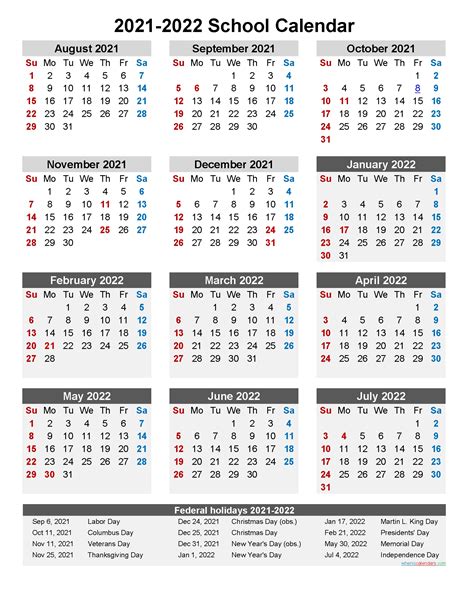 Split Year Calendars 2022 2023 July To June Pdf Templates Pick