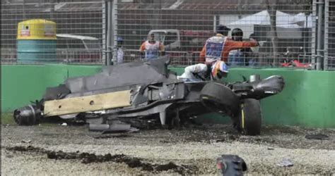 Fernando Alonso Walks Off Unscathed After Horrific Crash At Australian Gp