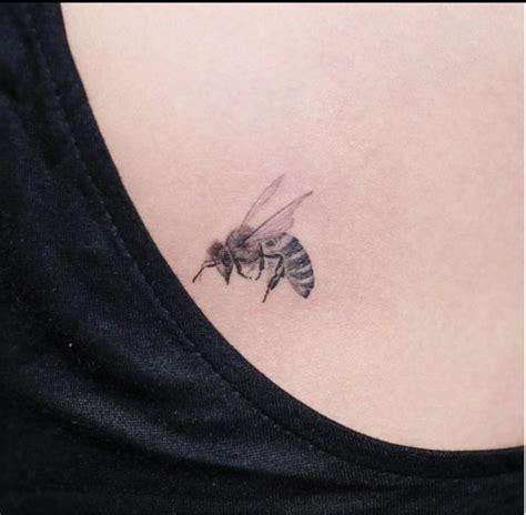 Bee Tattoo Minimalist Style Bee Tattoo Honey Bee Tattoo Tattoo Designs