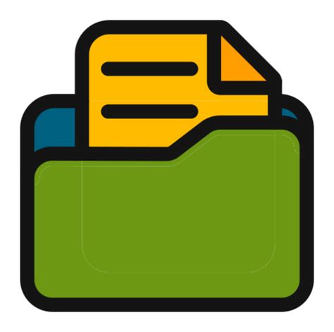 Document Folder Icon Png