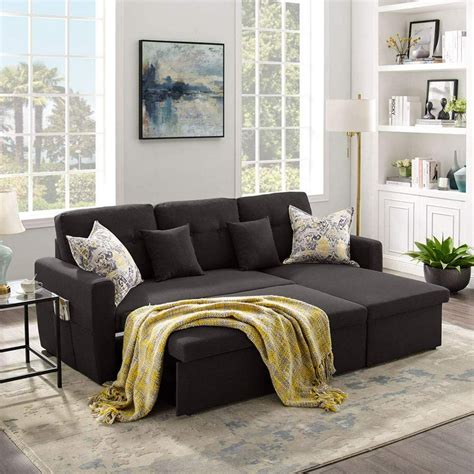 Tribesigns Convertible Sectional Sofa Couch 3 Seater L Shape Removable