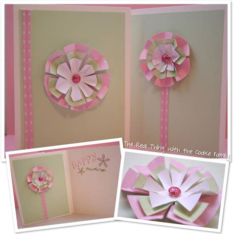 How To Mail Homemade Cards And More Paper Flower Cards The Real Thing
