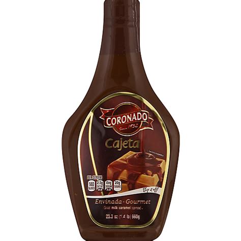 Coronado Caramel Spread Goat Milk Gourmet Cajeta Pudding And Gelatin