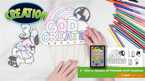 Creation Bible Crafts For Kids Youtube
