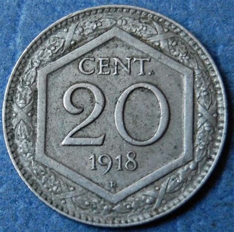 Itálie je oblíbenou destinací pro dovolenou u moře i poznávací zájezdy. Itálie - 20 centesimi 1918 R | Aukro