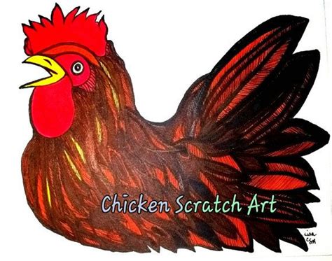 Pin On Chicken Scratch Art For Sale