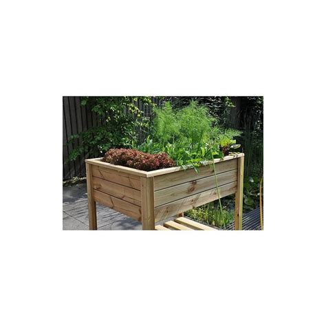 Verrijdbare Kweektafel Planter On Wheels Tuinkasdirect Nl