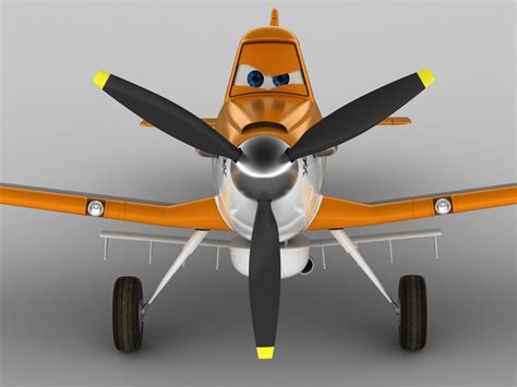 3d Dusty Crophopper Planes Model