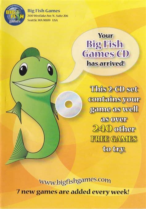 Big Fish Games Cd Issue 36 2005 Mobygames