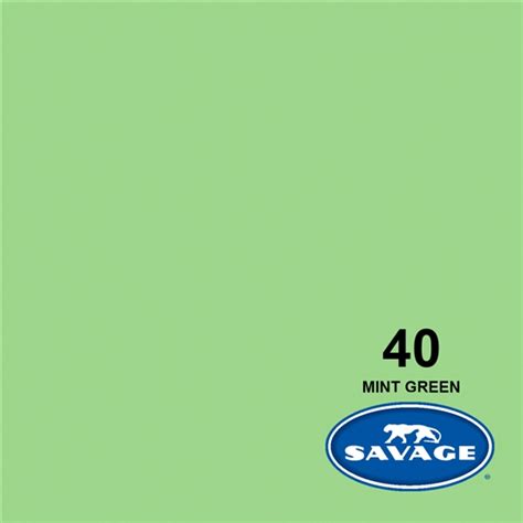 Savage Mint Green Seamless Background 53in X 36ft