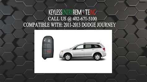 It applies to a 2014. How To Replace Dodge Journey Key Fob Battery 2011 - 2017 | Dodge journey, Key fob, Fobs