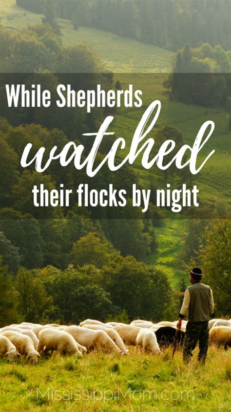 Day Thirteen While Shepherds Watched Their Flocks By Night