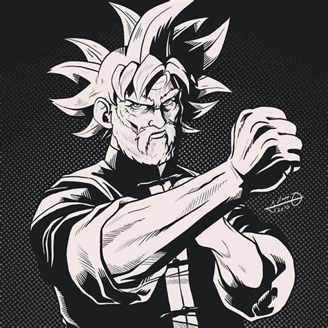 While at the same time staying within the respects of the artists and promoting their wonderful content. Another Old Man Goku #songoku #goku #dragonball #dragonballz #dragonballsuper #fanart # ...