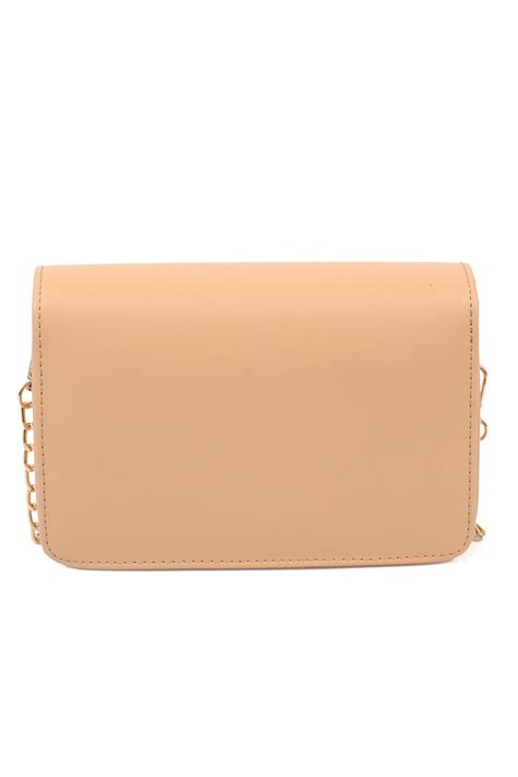 Capone Outfitters Ztg Women Nude Shoulder Bag