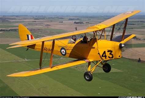 De Havilland New Zealand Dh 82a Tiger Moth Ii Untitled Aviation