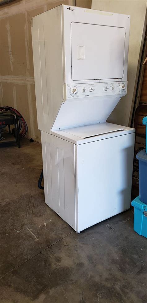 These units tend to be smaller, meaning you might not be able to fit your large comforters in your. Stackable washer and dryer for Sale in Midlothian, TX ...