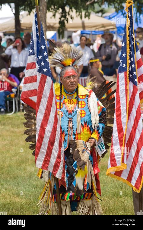 Native American Powwow Taos New Mexico United States Of America