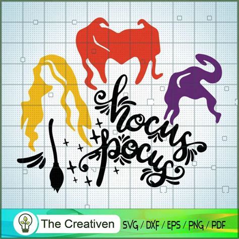 Hocus Pocus Disney Characters SVG, Halloween SVG, Hocus Pocus SVG