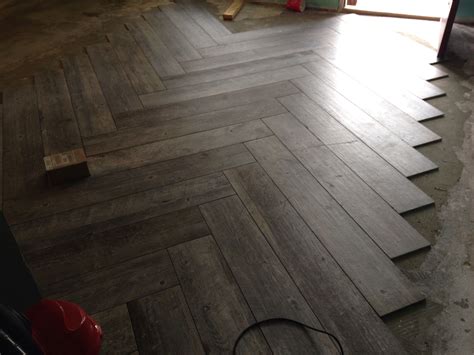 Distressed Wood Look Floor Tiles