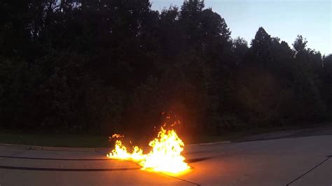 Accidental Fire Burnout Youtube