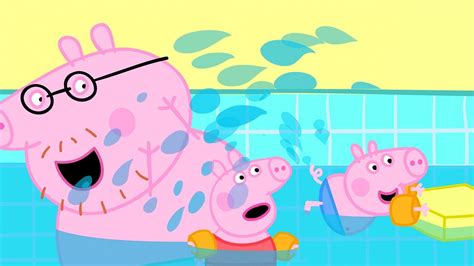 Peppa Pig English Episodes Swimming Youtube