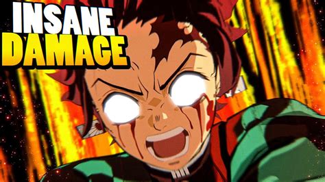 The New Bloody Rage Tanjiro Is Fire🔥new Demon Slayer Dlc Youtube