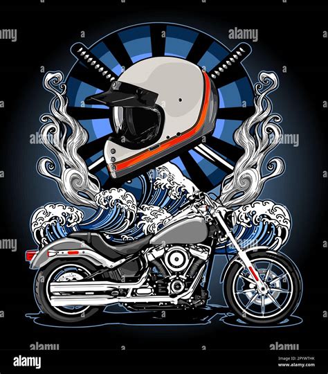 Motorcycles Vector Template Stock Vector Image And Art Alamy