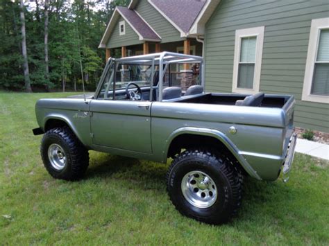 1968 Ford Bronco Half Cab Lifted Nice