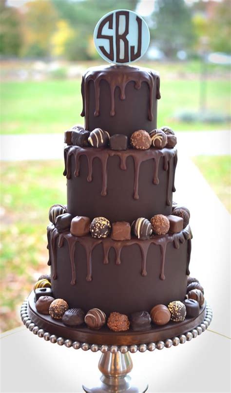 How To Make A Chocolate Wedding Cake