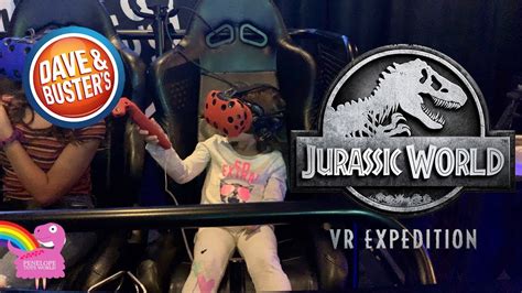 Penelope Dave And Busters Jurassic World Vr Youtube