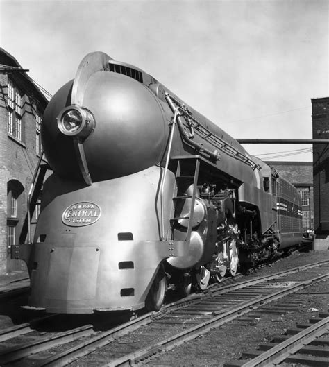 Streamliner Loco Usa 1939 This Streamlined Steam Locomotive Was