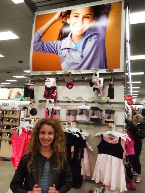 Model Angelina Porcelli And Her Poster In Target Fashion Tulle Skirt