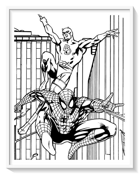 Los M S Lindos Dibujos De Spiderman Hombre Ara A Para Colorear Y