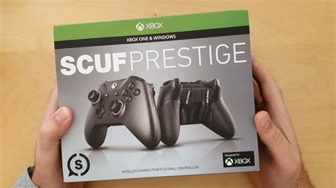 Scuf Prestige Controllergamepad Für Xbox One Und Windows 10 Unboxing