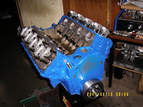 Ford 393 Cleveland 4v Engine 4v Heads Hydraulic Roller Cam 600hp
